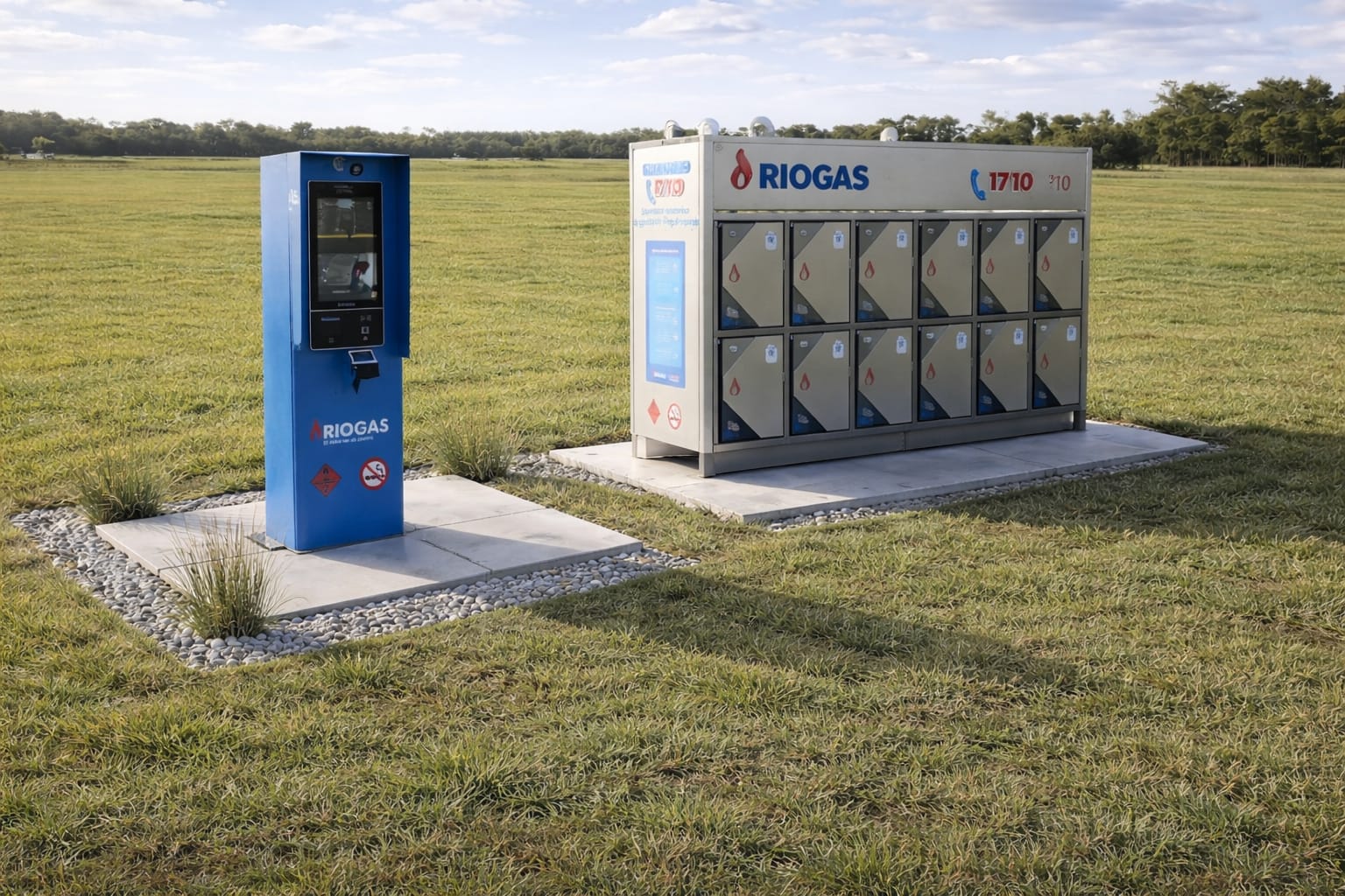 Equipo industrial instalado