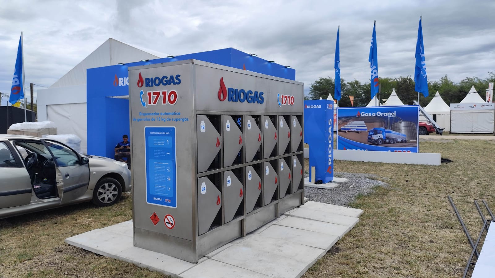 Proyecto industrial en exposición